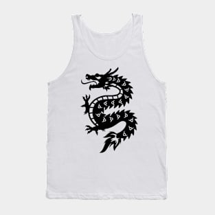 Simple Chinese Dragon Tank Top